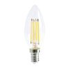 5W Clear LED Filament Non Dimmable Candle - 6000K Green Earth Lighting Australia, GLOBES, 5w-non-dimmable-candle-6000k