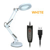 5 X Magnifying White Clamp Desk Lamp-Home & Garden > Lighting-Dropli
