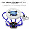 5 X Magnifying White Clamp Desk Lamp-Home & Garden > Lighting-Dropli