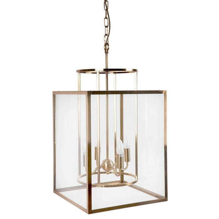 Concord Pendant - Large Brass-Chandeliers-Cafe Lighting and Living