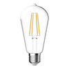 7W LED Dimmable Pear Shape Filament Clear Globe - B22/E27-GLOBES-Domus