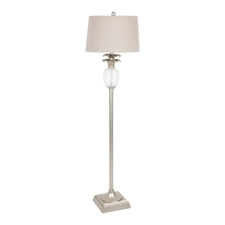 Langley Floor Lamp - Antique Silver-Lighting-Cafe Lighting and Living