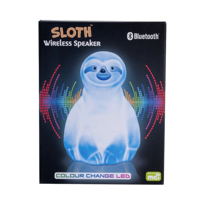 LED Light Sloth with Wireless Bluetooth Speaker-Neon light speaker-Dropli