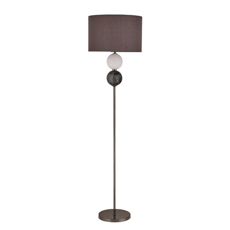 Murano 1 Light Floor Lamp Pewter - LL-27-0206PT-Floor Lamps-Lexi Lighting