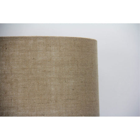 Oriel SHADE - Natural Textured Drum Hessian Shade Only - TABLE LAMP BASE/SUSPENSION REQUIRED Oriel, ACCESSORIES, oriel-shade-natural-textured-drum-hessian-shade-only-table-lamp-base-suspensio