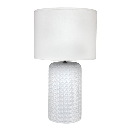 Patronga Table Lamp - White-Lamps-Cafe Lighting and Living