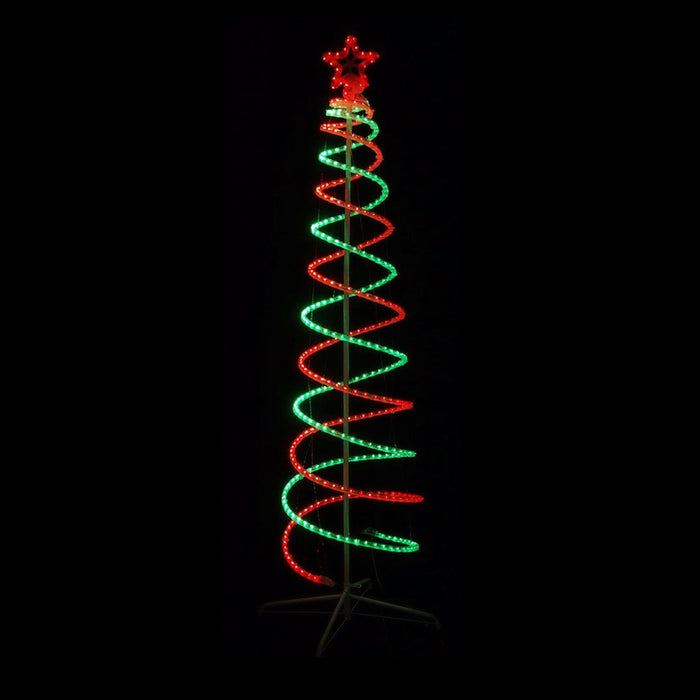2.1M LED Double Spiral Tree - 4 Colour Options Lexi Lighting, Christmas Tree, pre-order-2-1m-led-double-spiral-tree-4-colour-options