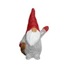 Acrylic Red Santa Waving Hand Gonk - H40cm-Christmas Figure-Lexi Lighting