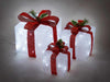 LED Acrylic Gift Box Set - Plug In - 3 pcs in a set-Christmas Figure-Lexi Lighting
