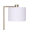 Sarantino Metal Task Lamp with USB Charging Port Antique Brass Finish-Home & Garden > Lighting-Koala Lamps and Lighting