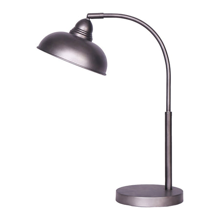 Sarantino Table Lamp Industrial Chic Adjustable Angle - Dark Grey-Home & Garden > Lighting-Koala Lamps and Lighting