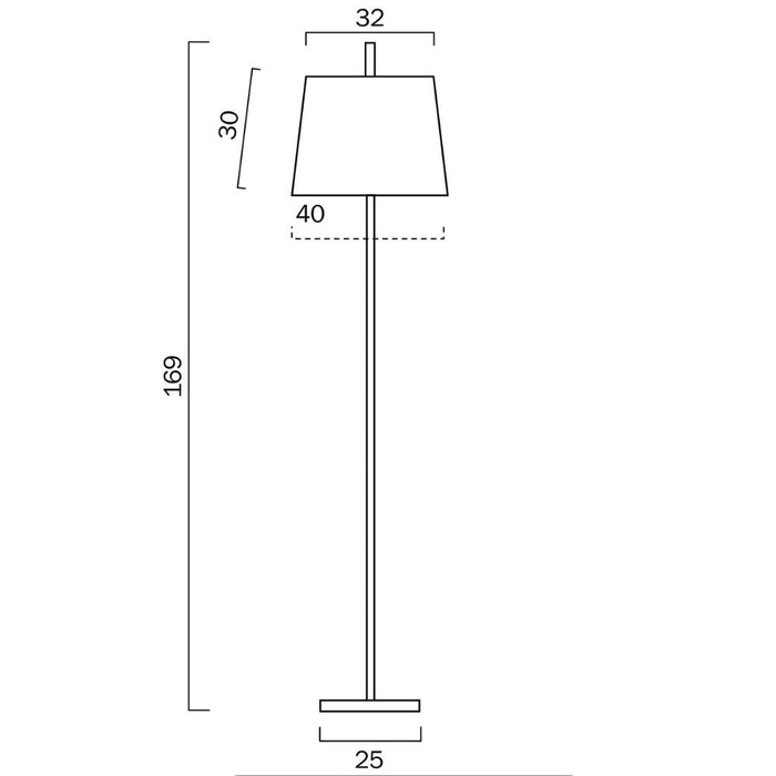 Telbix DIOR - Metal Floor Lamp Telbix, FLOOR LAMPS, telbix-dior-metal-floor-lamp