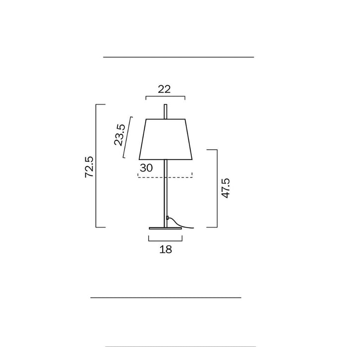Telbix DIOR - Metal Table Lamp Telbix, TABLE LAMPS, telbix-dior-metal-table-lamp