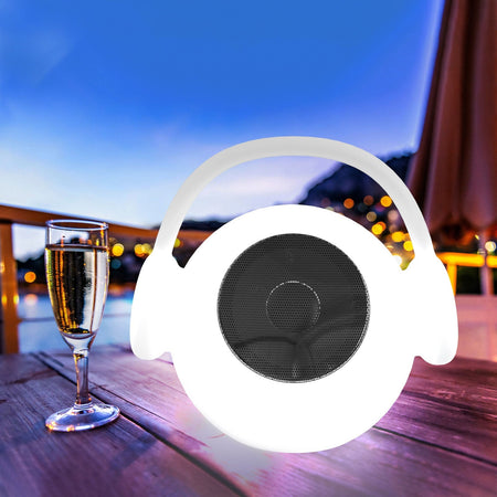 WALKMAN Portable Outdoor Bluetooth Speakers RGB LED Speaker Light Superior Rechargeable Dropli, Bluetooth Speaker, walkman