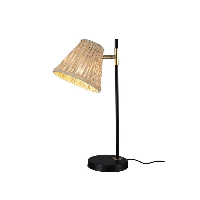 Yvette Rattan Table Lamp-Home & Garden > Lighting-Koala Lamps and Lighting