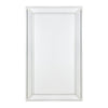 Zeta Wall Mirror - Medium White Cafe Lighting and Living, Living, zeta-wall-mirror-medium-white