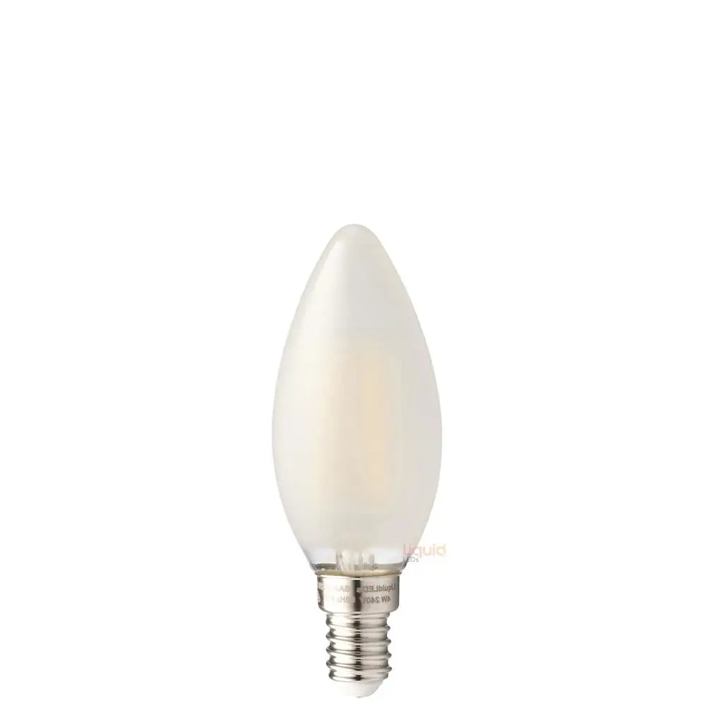 4W Candle LED Bulb E14 Frost in Natural White