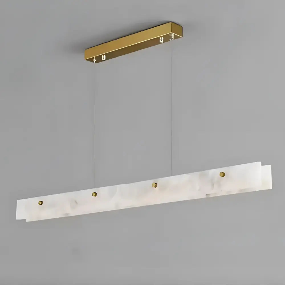 Madison Luxe+ Brass Spanish Marble 1.5M Tri-Colour LED Pendant