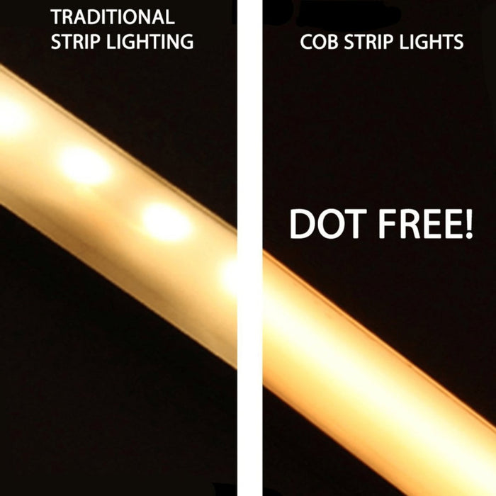 10mm | 10W/m 4000ºK | IP68 | COB Dot Free LED Strip Light-Hybrid Neon Flex-COPY