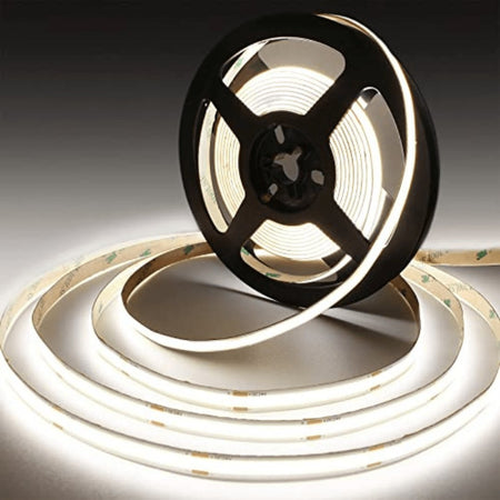 10mm | 15W/m 4000ºK | IP20 | COB Flexible LED Strip Light-Light Ropes & Strings-Lighting Creations