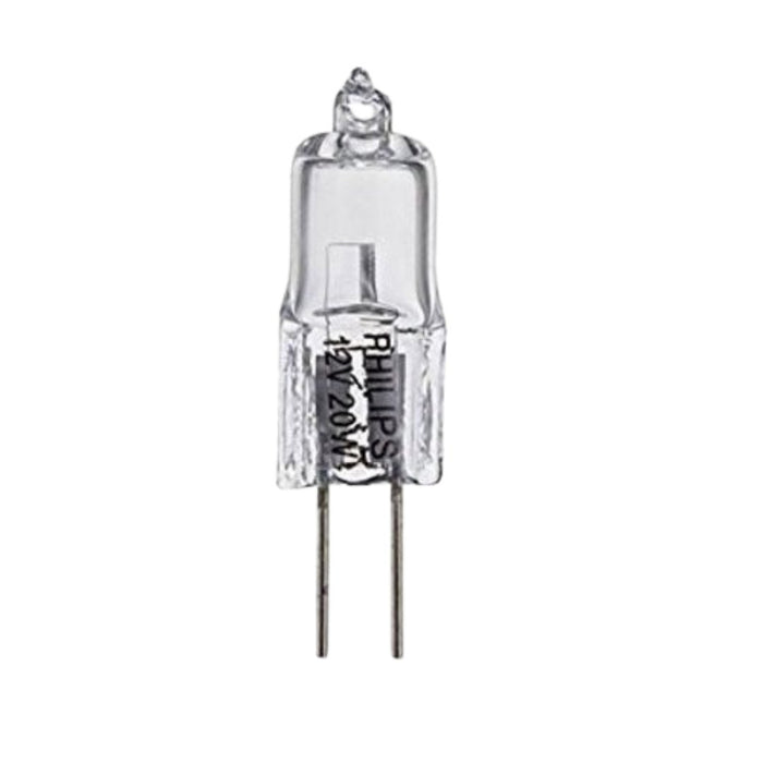 12 Volt 10 Watt 100 Lumen G4 Base Bi-Pin Halogen Light Bulb by Philips Philips, Incandescent Light Bulbs, 12v-10w-bi-pin-philips-halogen
