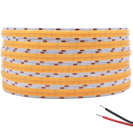 12mm | 28W/m 3000ºK | IP20 | COB Flexible LED Strip Light-Light Ropes & Strings-Lighting Creations
