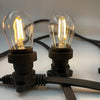 18M Festoon String Lights at 90 cm intervals with 20 LED Bulbs Liquidleds, Festoon String, 18m-festoon