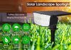 2 Pack 38 LEDs Solar Landscape Spotlights with 70deg; Adjustable Panel and IP65 Waterproof (White) Dropli, Home & Garden > Garden Lights, 2-pack-38-leds-solar-landscape-spotlights-with-70-deg