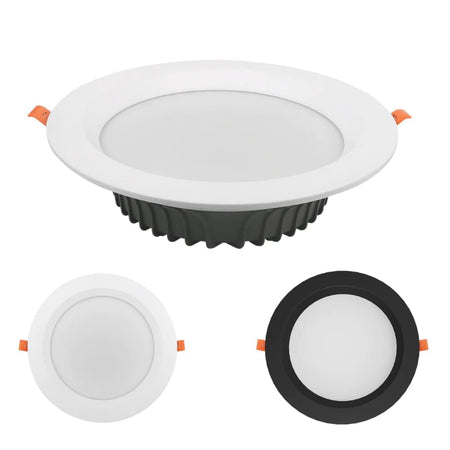20W Tri-Colour Dimmable LED Downlight 160mm cut out-LED Downlight-Lighting Creations