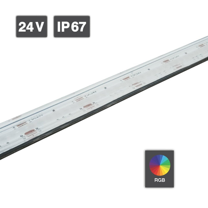 24V | 15W/m RGB | IP67 | COB Flexible LED Strip Light Linearlux, LED Strip light, 24v-15w-m-rgb-ip67-cob-flexible-led-strip-light