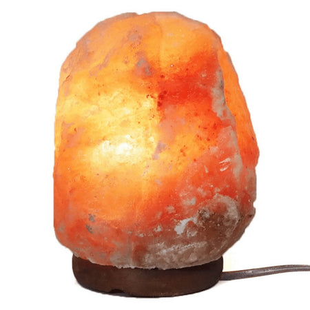 3-5kg Himalayan Salt Lamp on Timber Base Green Earth Lighting Australia, Salt lamp, 3-5kg-himalayan-salt-lamp-on-timber-base