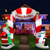 3M Christmas Inflatable Archway with Santa Xmas Decor LED Dropli, Occasions > Lights, jingle-jollys-3m-christmas-inflatable-archway-with-santa-xmas-decor-led