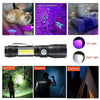 7 Modes Waterproof Rechargeable UV Light Flashlight Torch for Camping-Outdoor > Camping-Dropli