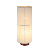 Ailsa 2 Light Linen Floor Lamp White - LL-27-0204-Floor Lamps-Lexi Lighting