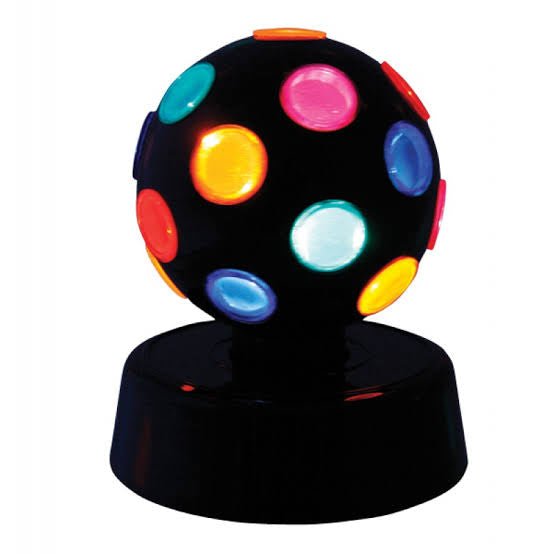Black 4 Inch Disco Ball Lamp-Home & Garden > Lighting-Dropli