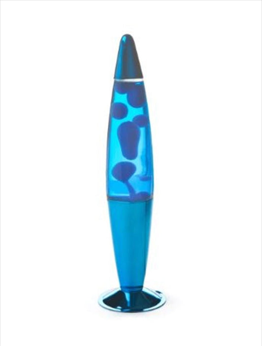Blue/Blue/Blue Metallic Peace Motion Lamp-Home & Garden > Lighting-Dropli