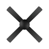 Bondi 48" Black AC ABS Ceiling Fan - 203621 Eglo, FANS, bondi-48-black-ac-abs-ceiling-fan-203621