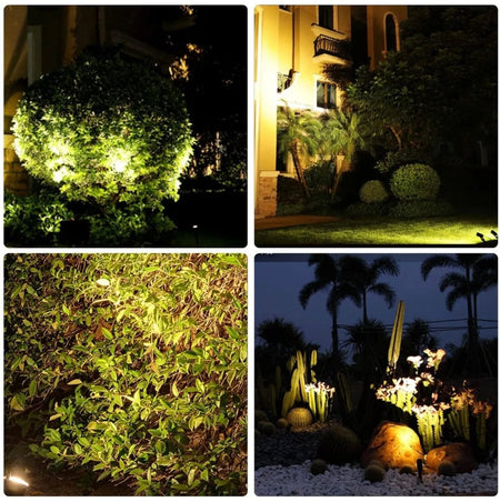 BONDI Cast Brass Directional LED Garden Spike Light-Garden Spike-Dropli