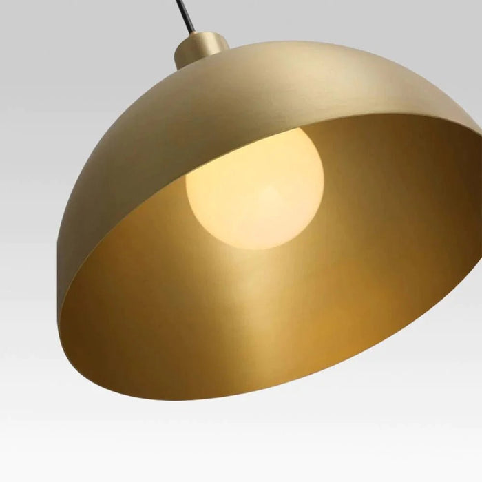 Brano Brass Industrial Pendant Light-Pendant Light-COPY