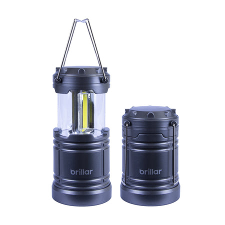 Pop-up Lantern - Gunmetal-Camping Lights & Lanterns-Brillar