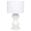 Cafe Lighting ABSTRACT - Minimalist White Table Lamp-TABLE LAMPS-Cafe Lighting and Living