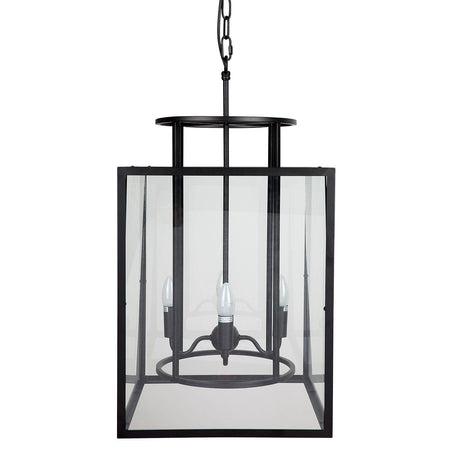 Concord Pendant - Large Black-Lighting Fixtures-Cafe Lighting and Living