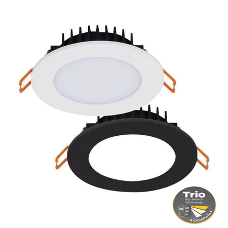 Domus BLISS-10 - 10W Colour Switchable LED Downlight IP54 240V - TRIO Domus, LED Downlight, domus-bliss-10-10w-colour-switchable-led-downlight-ip54-240v-trio