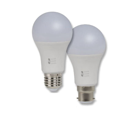 Domus KEY GLS TRIO - 12W LED Dimmable Tri-Colour GLS Shape Frosted Globe - B22/E27-GLOBES-Domus