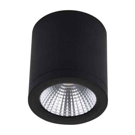 Domus NEO-13-SM - 13W LED Dimmable Surface Mount Downlight IP54 Black 5000K-DOWNLIGHTS-Domus Lighting