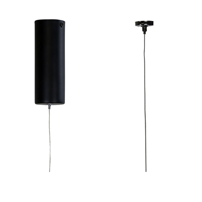 Edge LED Linear Pendant Black 1500mm - OL60761/1500BK-LED Pendants-Oriel Lighting