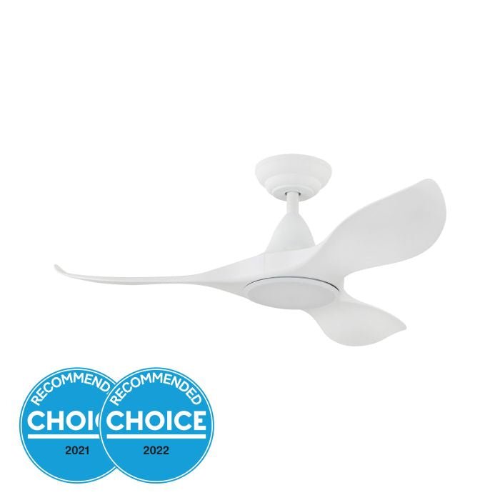 Eglo NOOSA 46” ABS 3 Blade DC Ceiling Fan with Remote Control & LED Light-Ceiling Fan-Eglo