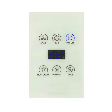 Hunter Pacific DC Ceiling Fan 240V Wall Controller Accessory-Accessories-Hunter Pacific