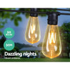 50m LED Festoon String Lights 50 ST64 Bulbs Kit-Occasions > Lights-Dropli