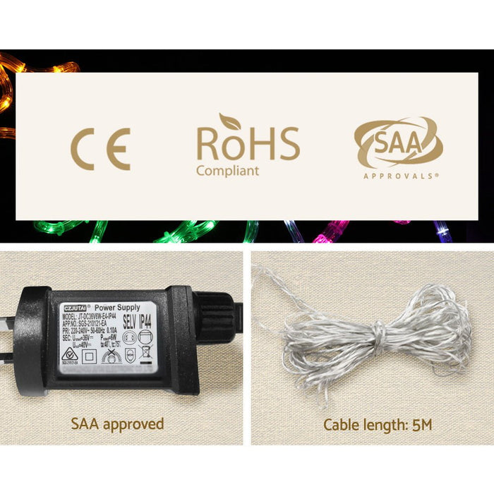 Christmas Lights Motif LED Rope Light Train Xmas Decor-Occasions > Christmas-Dropli
